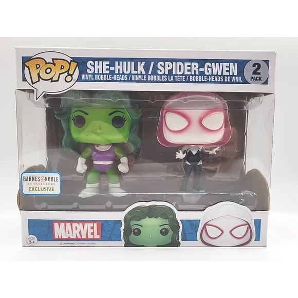 Funko Other - Funko Pop! Marvel 2 Pack She-Hulk / Spider-Gwen TSB Set B